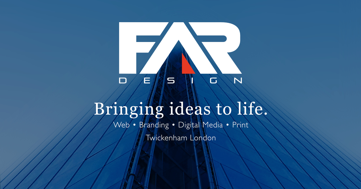 Creative Design Studio Twickenham | Brand, Web & Digital | FAR Design